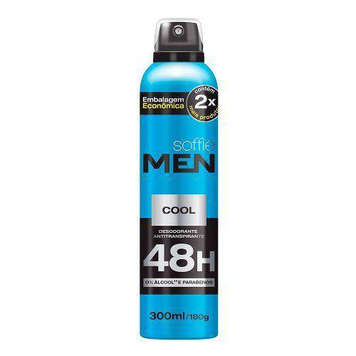 Desodorante Soffie Men Aerosol Cool 300ml