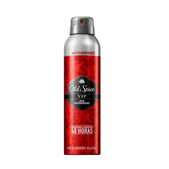 Desodorante Spray Antitranspirante Old Spice Vip 93g