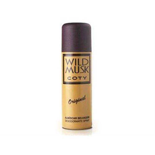 Desodorante Spray Wild Musk Coty 90 Ml