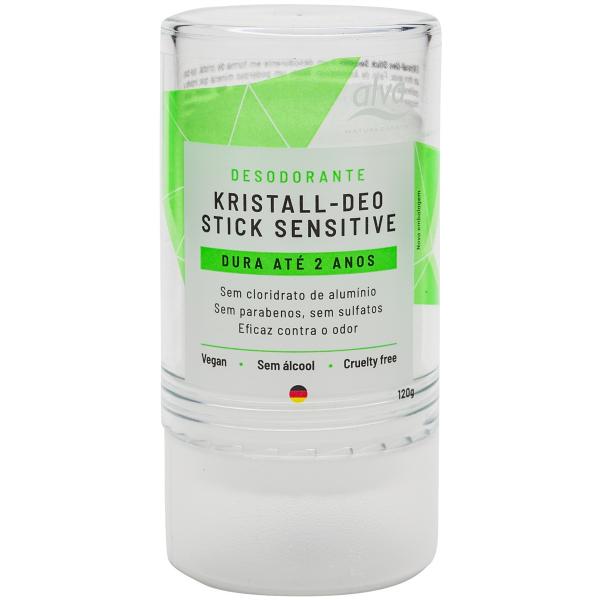 Desodorante Stick Kristall Sensitivo Vegano 120g - Alva