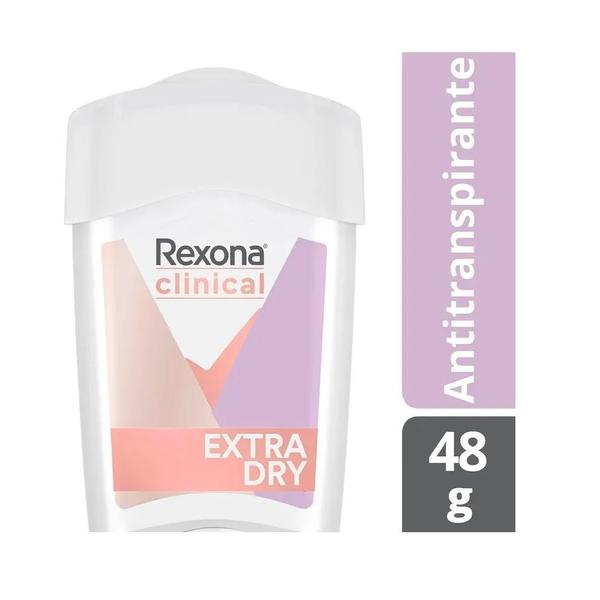 Desodorante Stick Rexona Clinical Women Extra Dry-48g