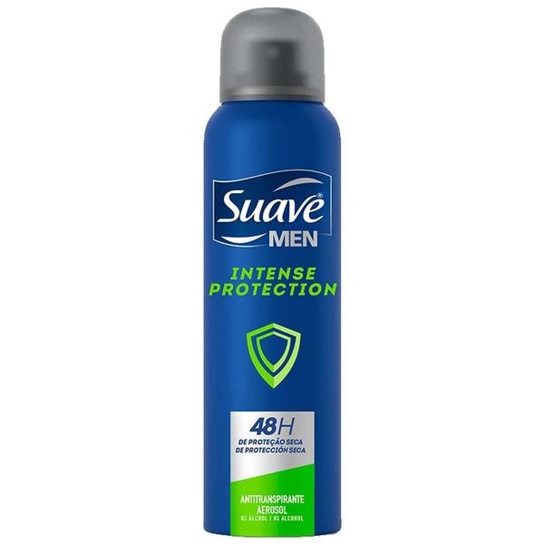 Desodorante Suave Aerosol Men Intense Protection 150ml