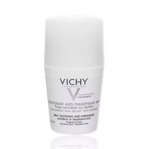 Desodorante Vichy Peles Sensíveis 48 Horas 50ml Roll On