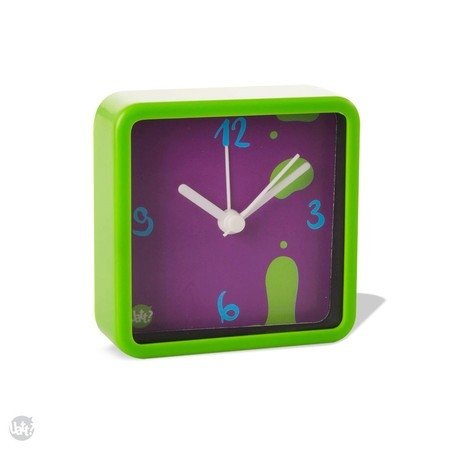 Despertador Color Clock - Verde e Roxo