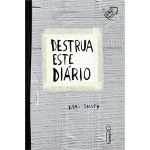 Destrua Este Diario - Capa Cinza - Intrinseca