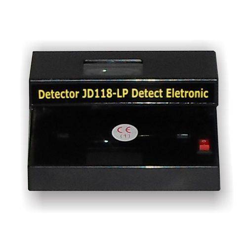 Detector de Dinheiro Falso,cartões e Documentos Falsos JD118-Lp Detect Eletronic - Bivolt