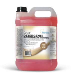 Detergente Desengordurante Amoniacal Chef 5 Litros Renko