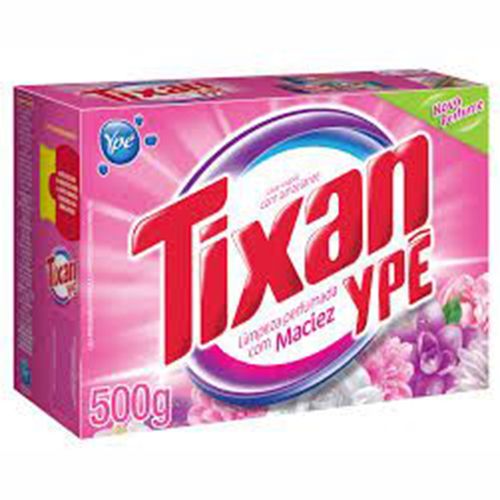 Detergente em Pó Tixan 500g-cx Maciez DETERG PO TIXAN 500G-CX MACIEZ