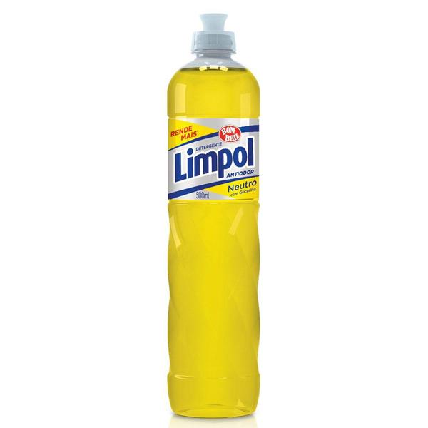 Detergente Líquido 500ml Limpol Neutro