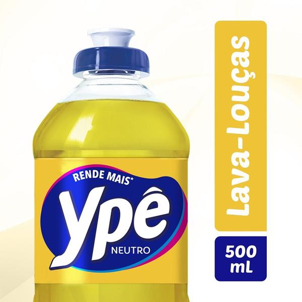 Detergente Liquido 500ml Neutro 1 UN Ype