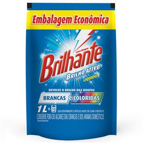 Detergente Líquido Brilhante Brilho Ativo Refil – 1L