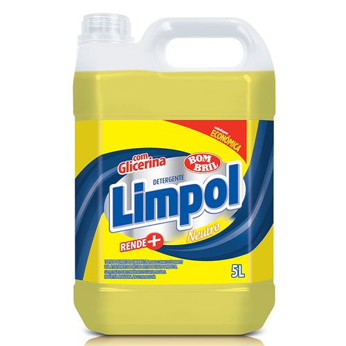 Detergente Líquido Limpol 5l-gl Neutro Deterg Liq Limpol 5l-Gl Neutro