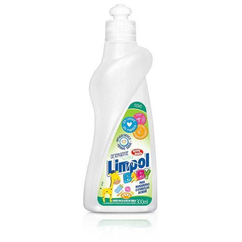 Detergente Líquido Limpol Baby Concentrado 300ml