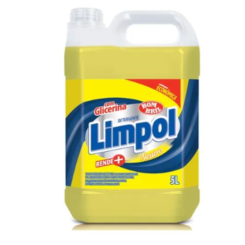Detergente Líquido Limpol Neutro 5 Litros