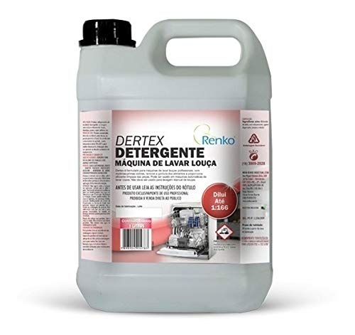 Detergente Máquina de Lavar Louça Dertex 5l Renko
