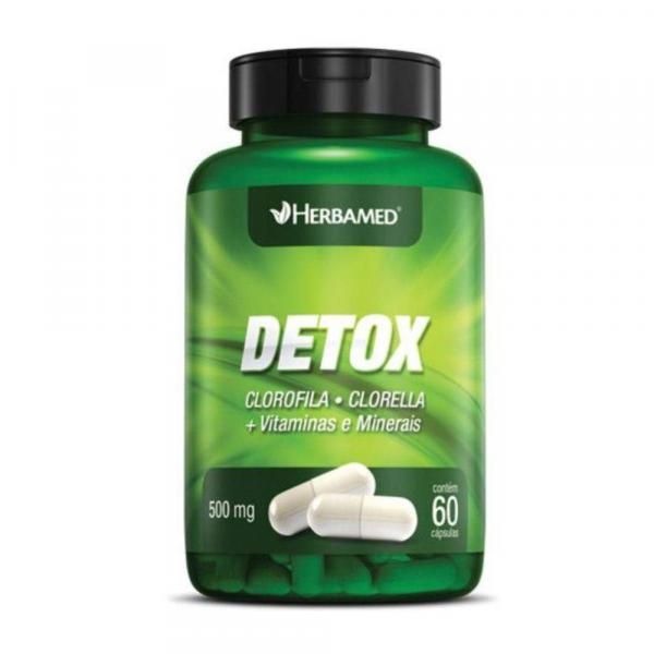 Detox 60 Cápsulas 500Mg Herbamed