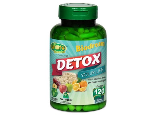 Detox Biodream 120 Cápsulas Unilife