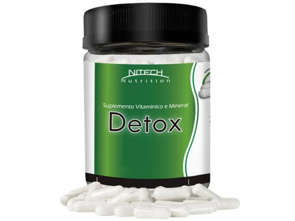 Tudo sobre 'Detox Fitoterápico 60 Cápsulas - Nitech Nutrition'