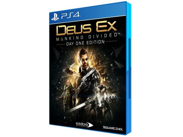 Deus Ex Mankind Divided - Day One Edition para PS4 - Square Enix