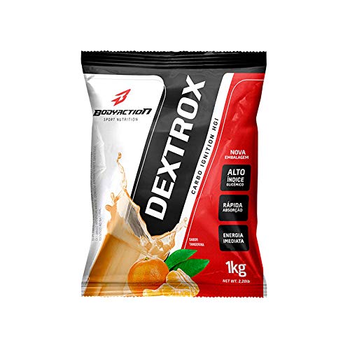 Dextrox (Dextrose) - 1 Kg Tangerina - BodyAction, BodyAction