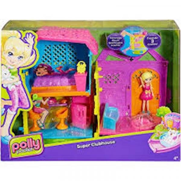 Dhw41 Polly Pocket Super Clubhouse - Mattel
