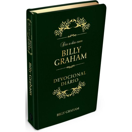 Dia a Dia com Billy Graham - Couro Verde - Rbc