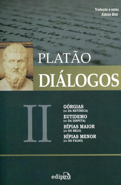 Dialogos Platao Ii - Edipro - 952580