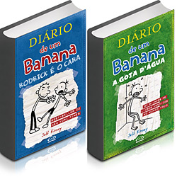 Tudo sobre 'Diário de um Banana Kit 2 - Vol. 2 + Vol.3'