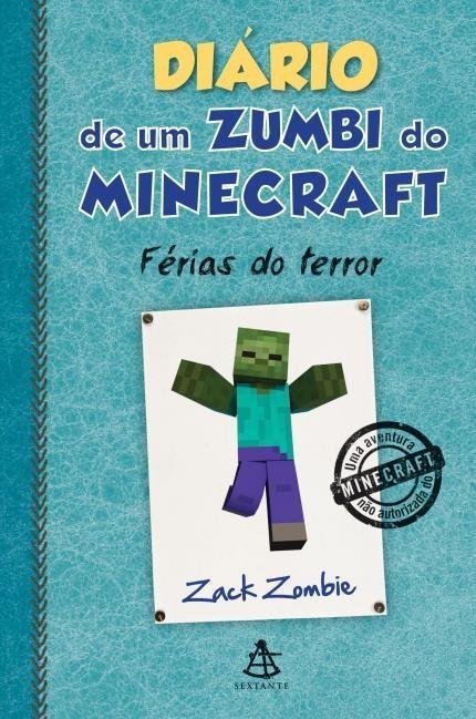 Diário de um Zumbi do Minecraft - Férias do Terror - Books,herobrine...