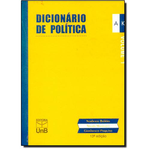Tudo sobre 'Dicionário de Política - Edição de Bolso - 2 Volumes'