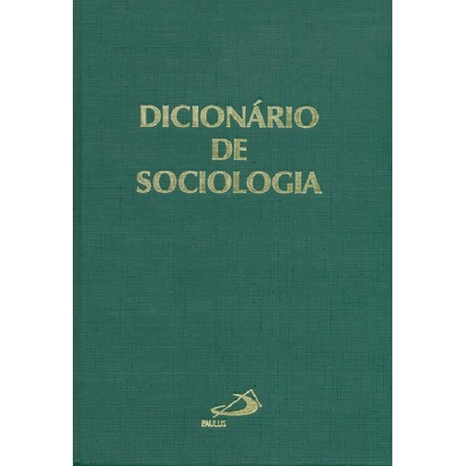 Dicionario de Sociologia - Paulus