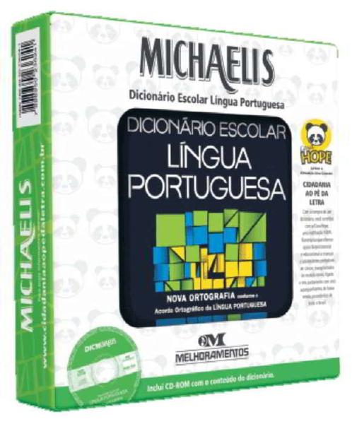 Dicionário Escolar Língua Portuguêsa com Cd Michaelis Melhoramentos