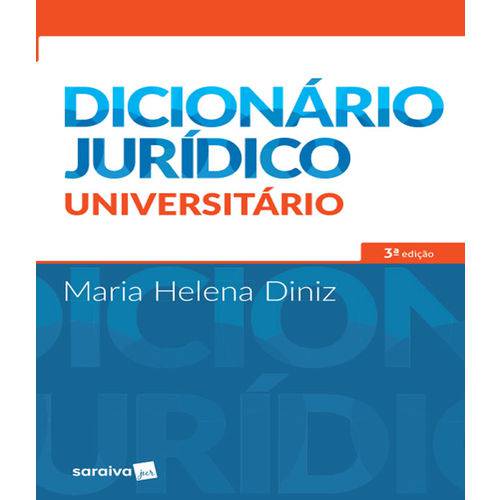 Dicionario Juridico Universitario - 03 Ed