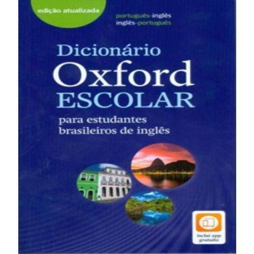 Dicionario Oxford Escolar - 03 Ed - With Access Code