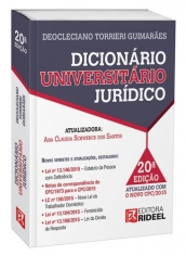 Dicionario Universitario Juridico - Rideel - 952572