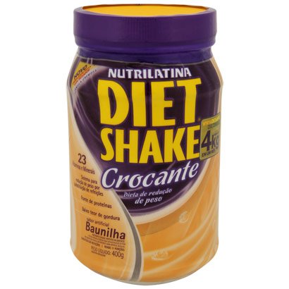 Diet Shake Crocante 400 G - Nutrilatina