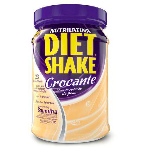 Diet Shake Funcional Nutrilatina - 400g (em Pó) - Baunilha