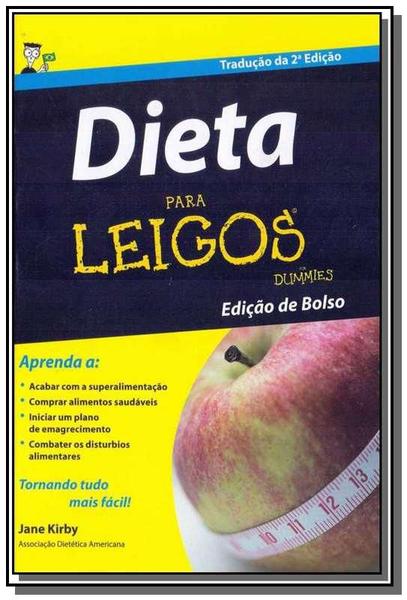 Dieta para Leigos - Edicao de Bolso - Alta Books