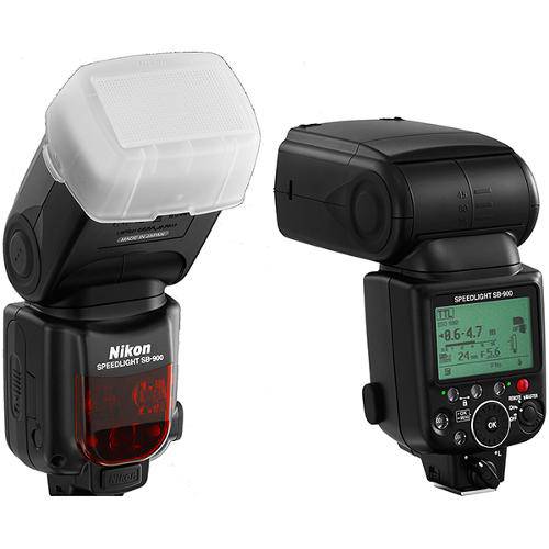 Difusor para Flash Nikon Sb900 - Branco