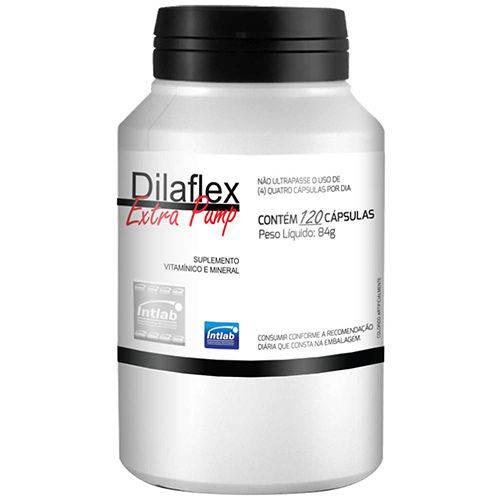 Dilaflex Extra Pump Dilatex Intlab 120 Cápsulas
