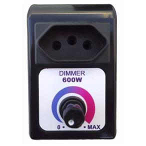 Dimmer Controlador e Regulador de Velocidade Capte 600w Tomada Homologada