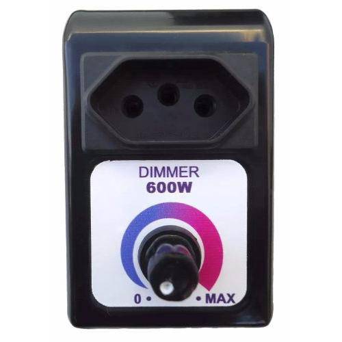 Dimmer Universal Controlador Regulador de Velocidade 600W - Capte