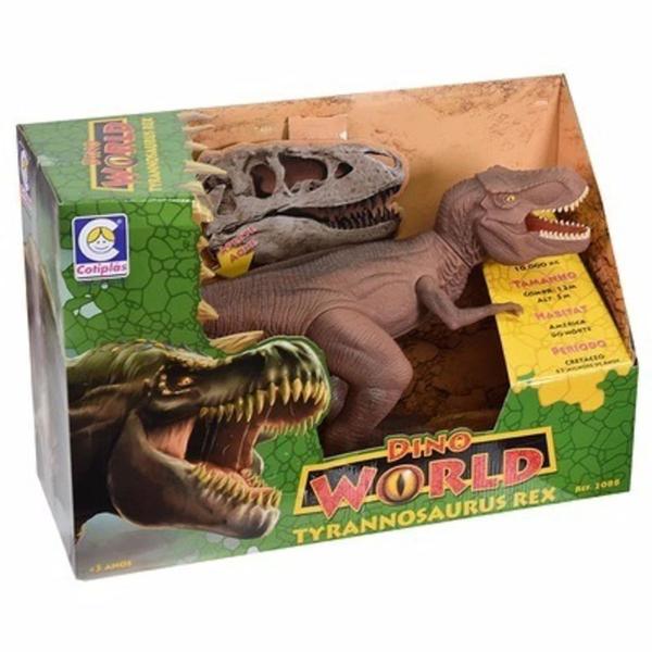 Dino World Tyrannossaurus Rex 2088 - Cotiplás - Cotiplas