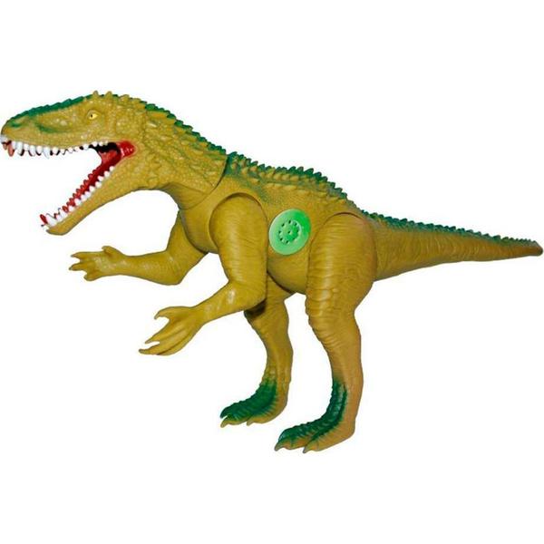 Dinossauro Adijomar Furious - Articulável com Som - Verde
