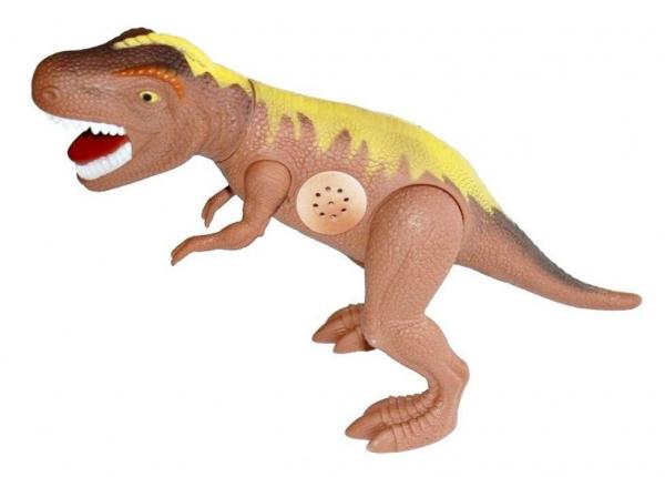 Dinossauro com Som Tirano Rex Marrom Adijomar