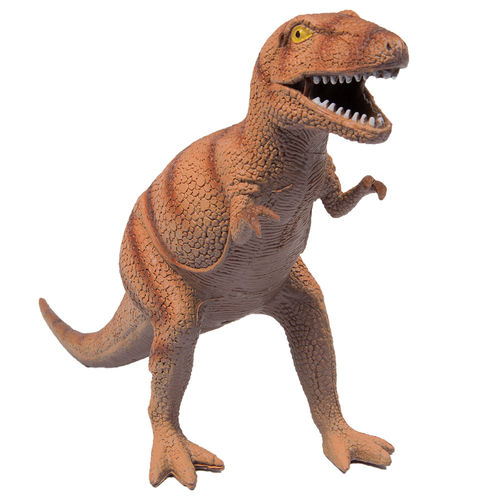 Dinossauro com Som - Tiranossauro Rex Marrom - Buba