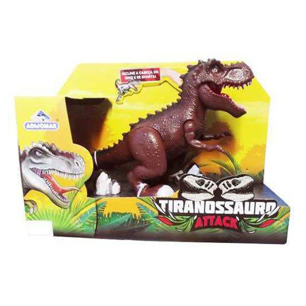 Dinossauro de Brinquedo Tiranossauro Attack com Movimentos - Adijomar