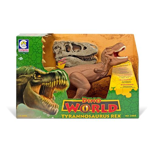 Dinossauro Dino World Tyrannosaurus Rex - Cotiplás 2088