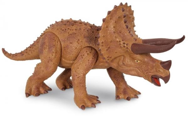 Dinossauro Triceratops 45 Cm Dino World com Som - Cotiplás 2089 - Cotiplas