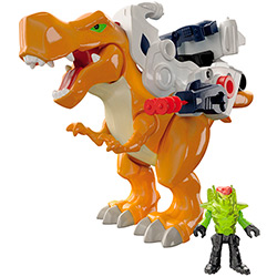 Tudo sobre 'Dinotech Super Robô Dino Tiranossauro de Luxe Imaginext - - Imaginext'